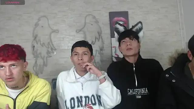 StripChat axel_milo_kairo_and_noa is Freechat axel_milo_kairo_and_noa — cum face